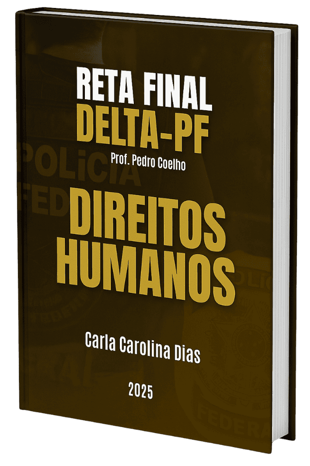Mockup do eBook Direitos Humanos PF